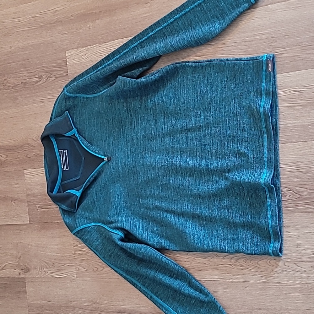 Eddie Bauer large tall TL 1/4 quarter zip pull over. Great condition LT